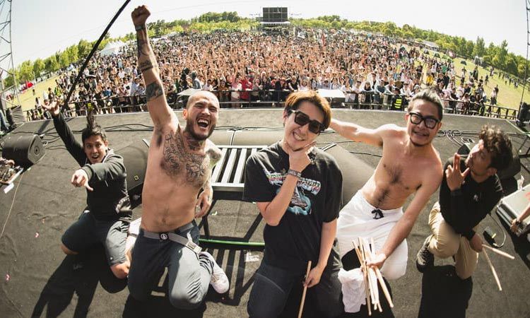 ภาพบรรยากาศโชว์สุดเดือดของ Lomosonic ในเทศกาลดนตรีร็อคสุดยิ่งใหญ่ Taihu Midi Fest ประเทศจีน